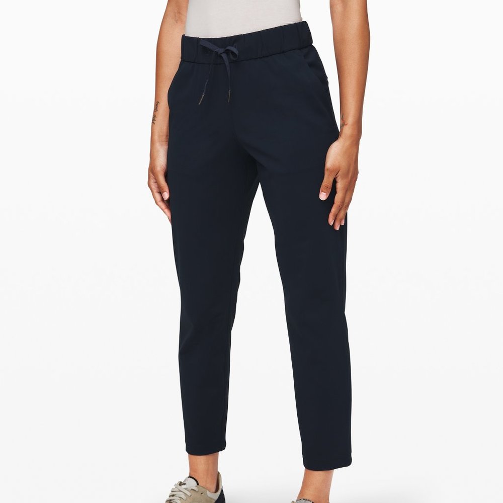 lululemon black on the fly pants